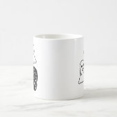 Mug Vous êtes mes HUEZ ! amour de fantôme de | (Centre)