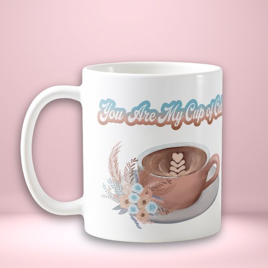 Mug Vous êtes mon café bohème calme