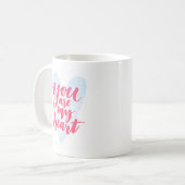 Mug Vous êtes mon coeur (Devant gauche)