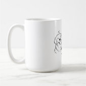 Mug Vous êtes mon design de chien meilleur ami (Gauche)