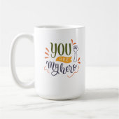 Mug Vous êtes mon héros ! (Gauche)