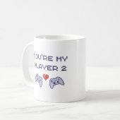 Mug Vous êtes mon joueur 2 (Devant gauche)