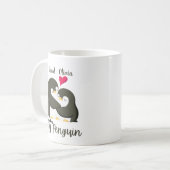 Mug Vous êtes mon pingouin - Couples de nom personnali (Devant gauche)
