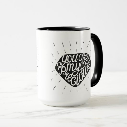 Mug Vous êtes mon précieux (Devant droit)