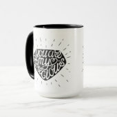 Mug Vous êtes mon précieux (Devant gauche)