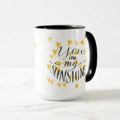 Mug Vous êtes mon soleil (Devant droit)