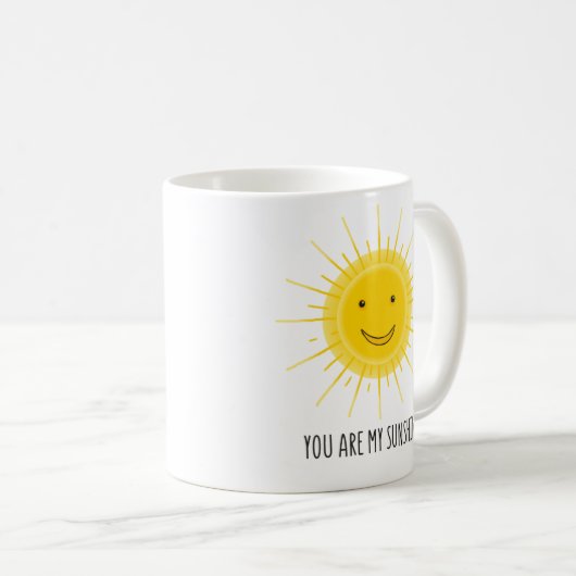 Mug Vous êtes mon soleil (Devant droit)