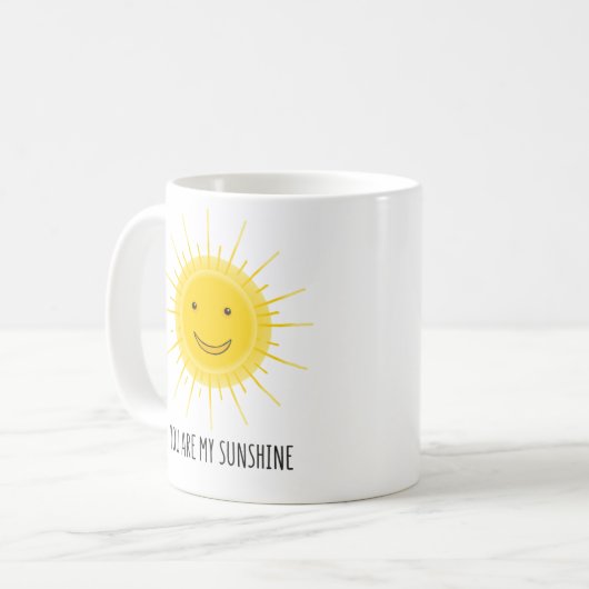 Mug Vous êtes mon soleil (Devant gauche)