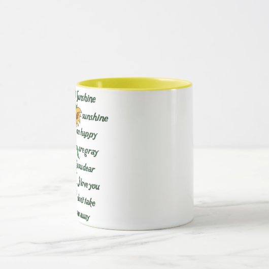 Mug Vous êtes mon soleil (Centre)