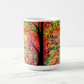 Mug "Vous Êtes Mon Soleil" Amusant Gai (Centre)
