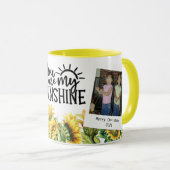 Mug Vous êtes mon soleil - Fleurs de soleil - 2 Photo  (Devant droit)