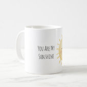 Mug Vous êtes mon soleil heureux soleil (Devant gauche)