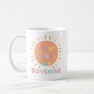 Mug Vous êtes mon soleil Nom personnalisé amour pers