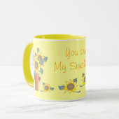 Mug VOUS ÊTES MON SOLEIL par SHARON SHARPE (Devant gauche)