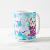 Mug Vous êtes My Cup Thé Sweet Piggy dans Cup (Devant droit)