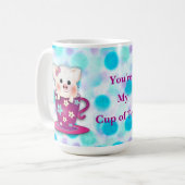 Mug Vous êtes My Cup Thé Sweet Piggy dans Cup (Devant gauche)