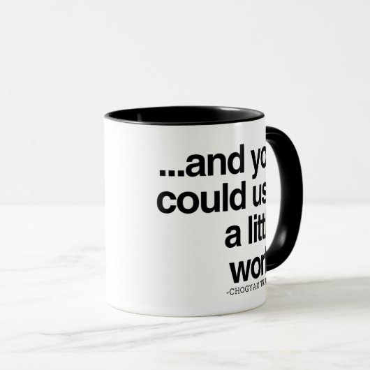 Mug Vous êtes PErfect... (Devant droit)