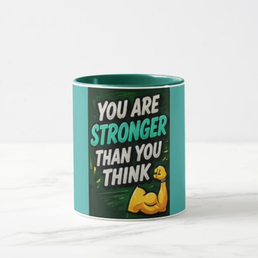 Mug Vous êtes plus fort que vous ne le pensez (Centre)