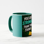 Mug Vous êtes plus fort que vous ne le pensez (Devant gauche)