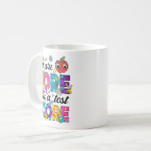 Mug Vous Êtes Plus Qu'Une Journée De Test Score Enseig (Devant gauche)