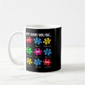 Mug Vous Êtes Sensibilisation sur l'autisme Puzzle Bib (Gauche)