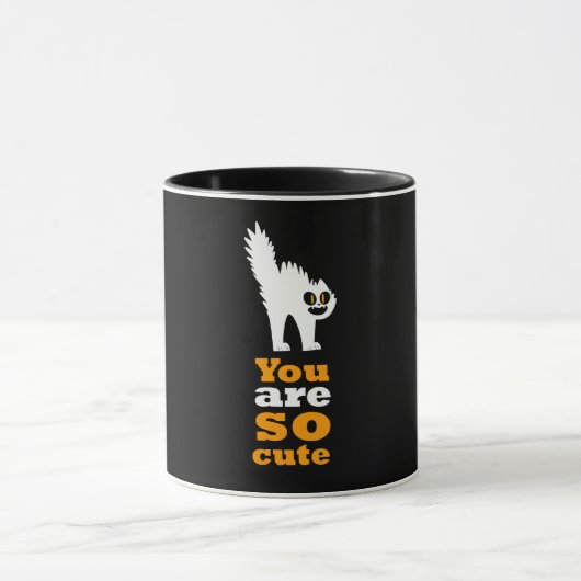 Mug Vous êtes si mignon chat frusté (Centre)