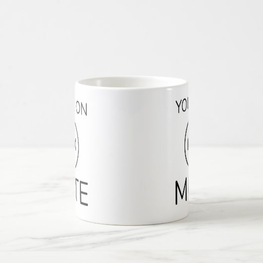 Mug Vous êtes sur Mute (Centre)