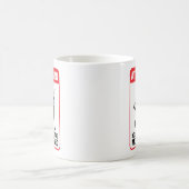 Mug Vous êtes surveillés - humour de bureau (Centre)