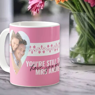 Mug Vous êtes toujours le coeur unique Photos rose Per