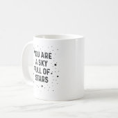 Mug Vous Êtes Un Ciel Plein D'Étoiles (Devant gauche)