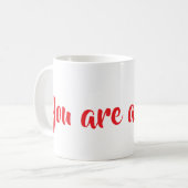 Mug Vous êtes un festin. (Devant gauche)