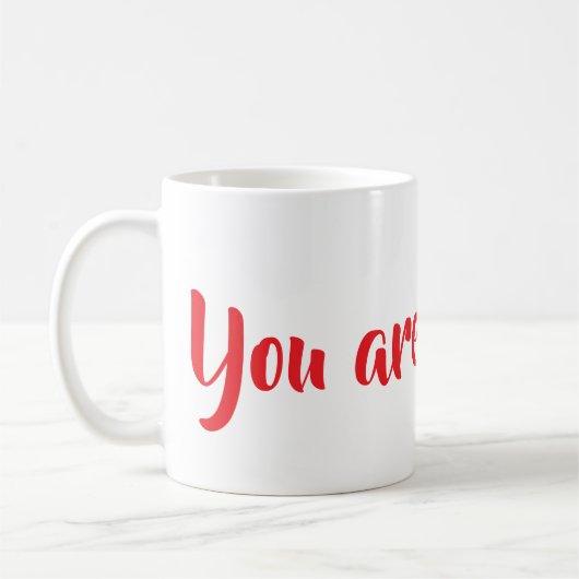 Mug Vous êtes un festin. (Gauche)