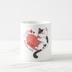 Mug Vous êtes un joli chat pour la Saint-Valentin