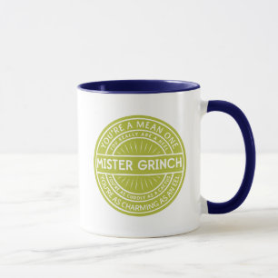 Mug Vous êtes un méchant Monsieur Grinch Citation