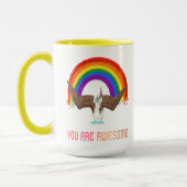 Mug Vous êtes un oiseau arc-en-ciel génial (Gauche)