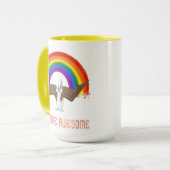 Mug Vous êtes un oiseau arc-en-ciel génial (Devant gauche)