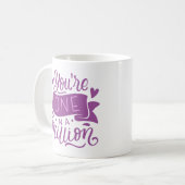 Mug vous êtes un sur un million (Devant gauche)