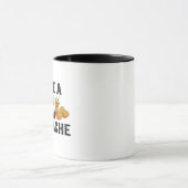 Mug Vous êtes un ver avec une Moustache drôle Vanderpu (Centre)
