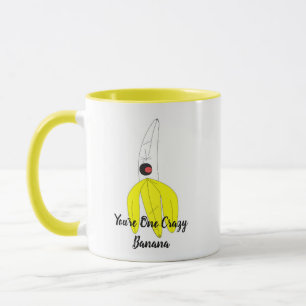 Mug Vous êtes une banane folle