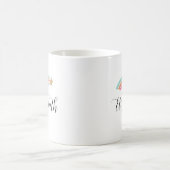 Mug Vous êtes une étoile ! Nom personnalisé Rainbow (Centre)