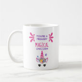 Mug Vous êtes une licorne magique franchement drôle (Gauche)