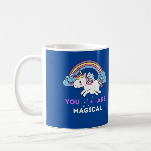 Mug Vous Êtes Une Unicorne Magique (Gauche)