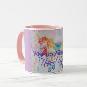 Mug Vous Êtes Une Unique Unicorne ! La Musique des fi