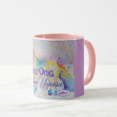 Mug Vous Êtes Une Unique Unicorne ! La Musique des fil (Devant droit)