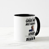 Mug Vous êtes une vraie maman géniale, la meilleure vr (Devant droit)