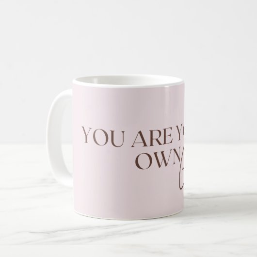 Mug Vous Êtes Votre Propre Génie (Devant gauche)