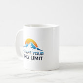 Mug Vous êtes votre seule limite (Devant gauche)