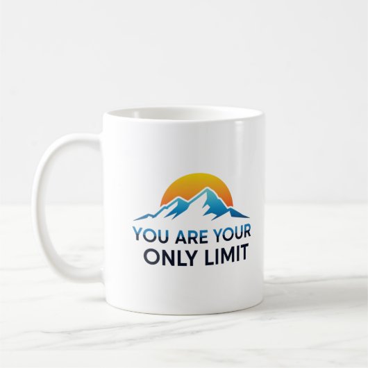 Mug Vous êtes votre seule limite (Gauche)