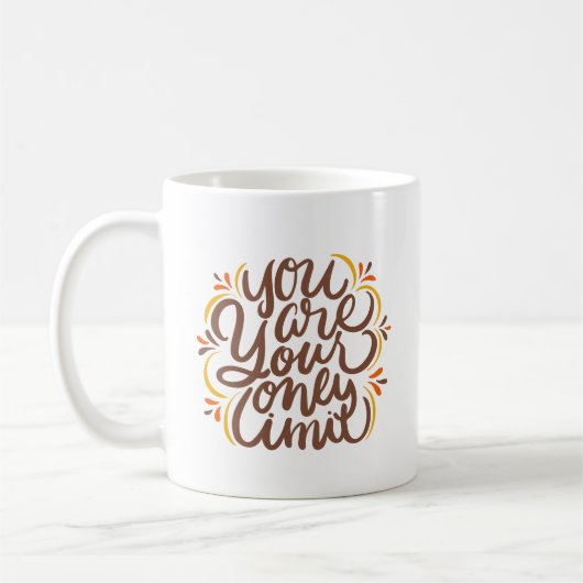 Mug Vous êtes votre seule limite (Gauche)