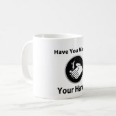 Mug Vous êtes-vous lavés les mains ? (Devant gauche)